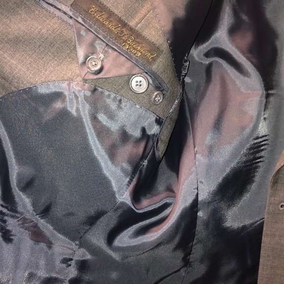 Vitale Barberis Canonico Men’s Gray 2 Button Suit - Picture 5 of 8